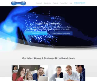 Ineedbroadband.co.uk(HyperFast Internet) Screenshot