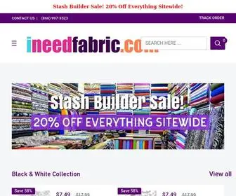 Ineedfabric.com(Fabric) Screenshot