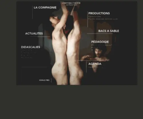 Ineffable-Theatre.fr(ACCUEIL) Screenshot