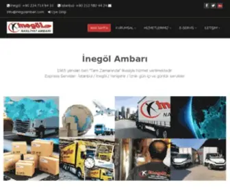 Inegolambari.com(İnegöl Nakliyat Ambarı) Screenshot