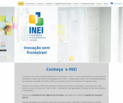 Inei.org.br(Instituto Nacional de Empreendedorismo e Inovação) Screenshot