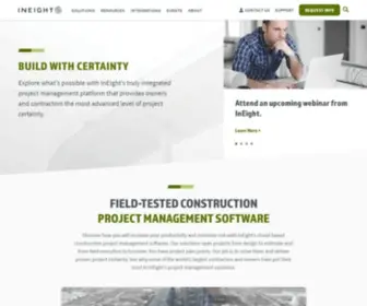 Ineight.com(Construction Project Management Software) Screenshot