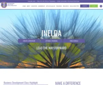 Inelda.org(International End of Life Doula Association) Screenshot