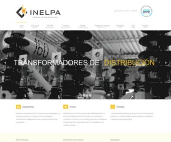 Inelpa.com.ar(INELPA Transformadores) Screenshot