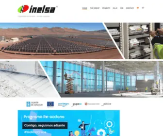 Inelsa.com(Instalaciones Eléctricas de Sanxenxo) Screenshot