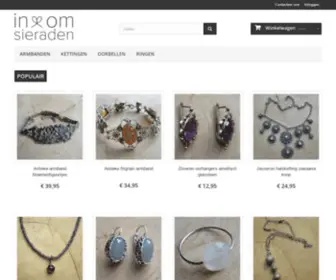 Inenom.nl(In & om sieraden) Screenshot