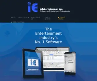 Inentertainment.com(Home) Screenshot