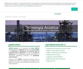 Inercoacustica.com(Insonorización acústica y control de ruidos) Screenshot