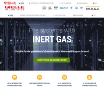 Inertgasfiresystems.com(Inert gas fire suppression systems) Screenshot