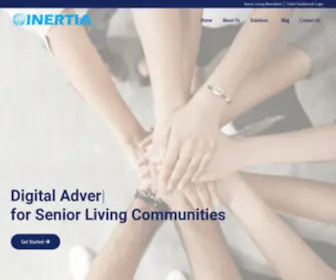 Inertiadigital.marketing(Digital marketing for Senior Living communities and Talent Acquisition teams. Services) Screenshot