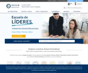 Inesem.com.ve(Formación Online Especializada) Screenshot