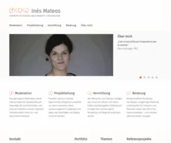 Inesmateos.ch(Inés Mateos) Screenshot