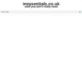 Inessentials.co.uk(What's New) Screenshot