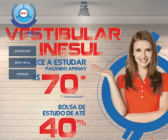 Inesul.edu.br(Faculdade INESUL Instituto de Ensino Superior de Londrina) Screenshot