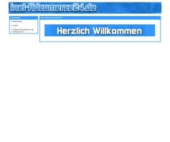 Inet-Adcomerce24.de(Werbenetzwerk) Screenshot