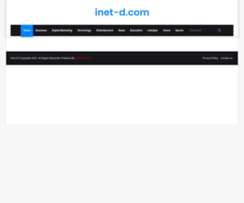 Inet-D.com(Inet D) Screenshot