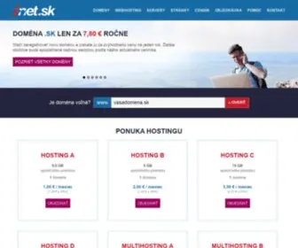 Inet.sk(Webhosting) Screenshot