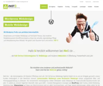 Inet3.de(Internetagentur) Screenshot