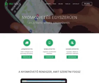 Inetrack.hu(IneTrack Nyomkövető Rendszer) Screenshot