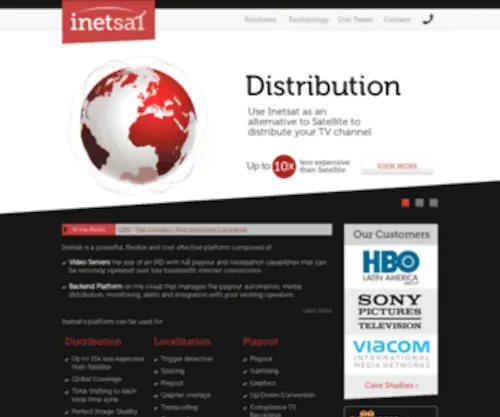 Inetsat.com(Inetsat) Screenshot