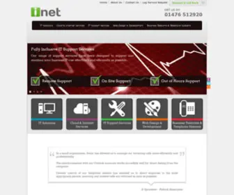 Inetservices.co.uk(Business IT Services & Support) Screenshot
