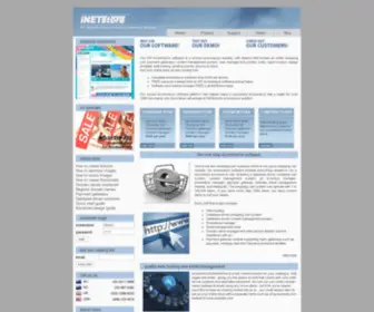 Inetstore.com(ECOMMERCE SOFTWARE from $240 per annum with FREE setup) Screenshot