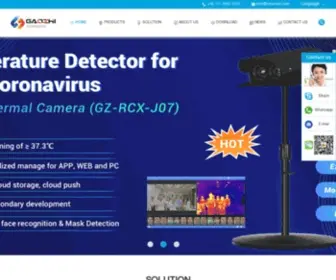 Inewcam.com(Thermal imaging camera and solar panel powered rechargeable battery wireless IP camera manufacturer) Screenshot