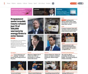 Inews.co.uk(For Open Minds) Screenshot