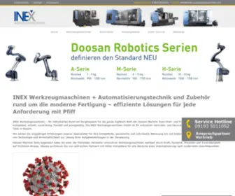 Inex-WerkZeugmaschinen.com(Inex WerkZeugmaschinen) Screenshot