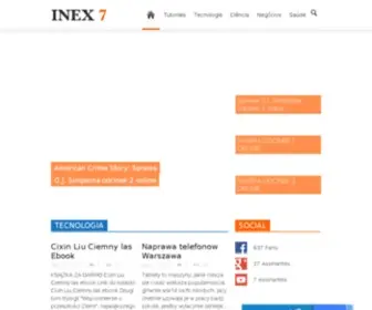 Inex7.com(余姚祷俪电子科技有限公司) Screenshot