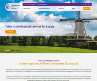 Inexpatfin.nl(Independent Expat Finance) Screenshot