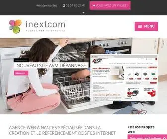 Inextcom.fr(Agence Web Nantes) Screenshot