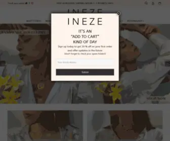 Inezeofficial.com(Buy Trendy Fashion Jewellery Online in India at Best Price) Screenshot