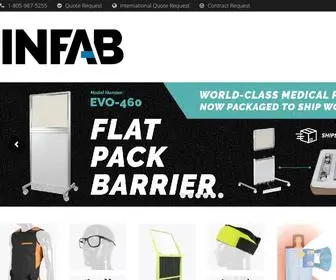InfABCOrp.com(Infab Lead Apron Radiation Protection & Safety Accessories) Screenshot
