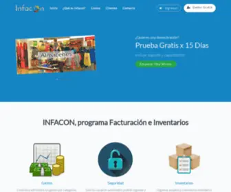 Infacon.com.co(Software) Screenshot