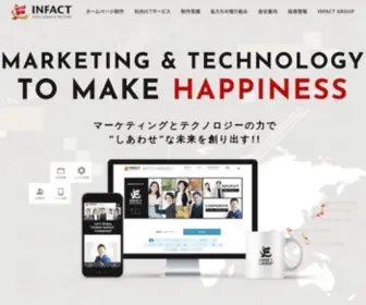 Infact1.co.jp(株式会社インファクト) Screenshot