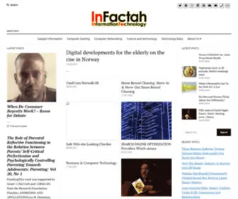 Infactah.com(Information Technology) Screenshot