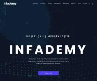 Infademy.com(INFADEMY DÜŞLE) Screenshot