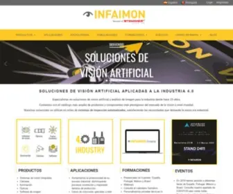 Infaimon.com(Expertos en visión artificial) Screenshot