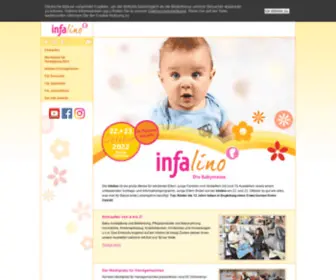 Infalino.de(Infalino Babymesse) Screenshot
