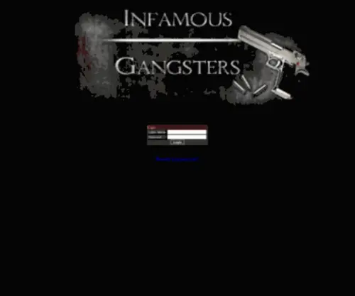 Infamousgangsters.com(InfamousGangsters mafia RPG) Screenshot