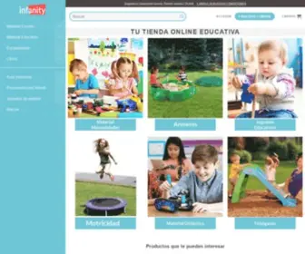 Infanity.es(Tienda Online educativa Infantil) Screenshot