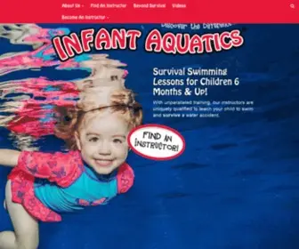 Infantaquatics.com(Infant Aquatics) Screenshot