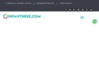 Infanthree.com(Jasa Website) Screenshot