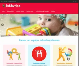 Infantica.com(Infántica) Screenshot