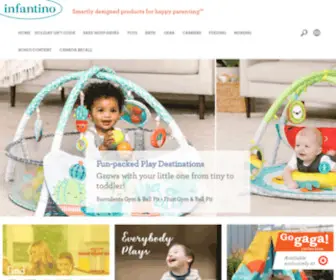 Infantino.com(Baby toys) Screenshot
