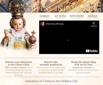 Infantkingoffering.org(Offerings for the Infant King) Screenshot