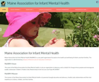 Infantmentalhealth.org(Maine Association for Infant Mental Health (MeAIMH)) Screenshot