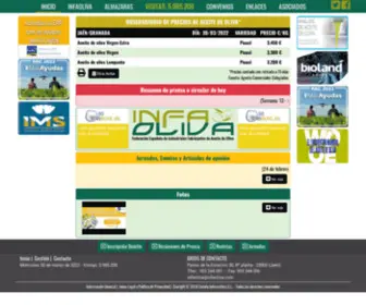 Infaoliva.com(ACEITE Y OLIVOS. Todo sobre el aceite de oliva) Screenshot