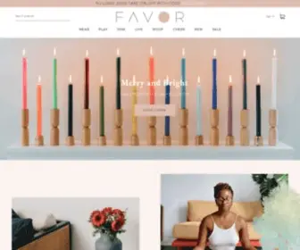 Infavorof.com(Home Decor & Accessories from Favor) Screenshot